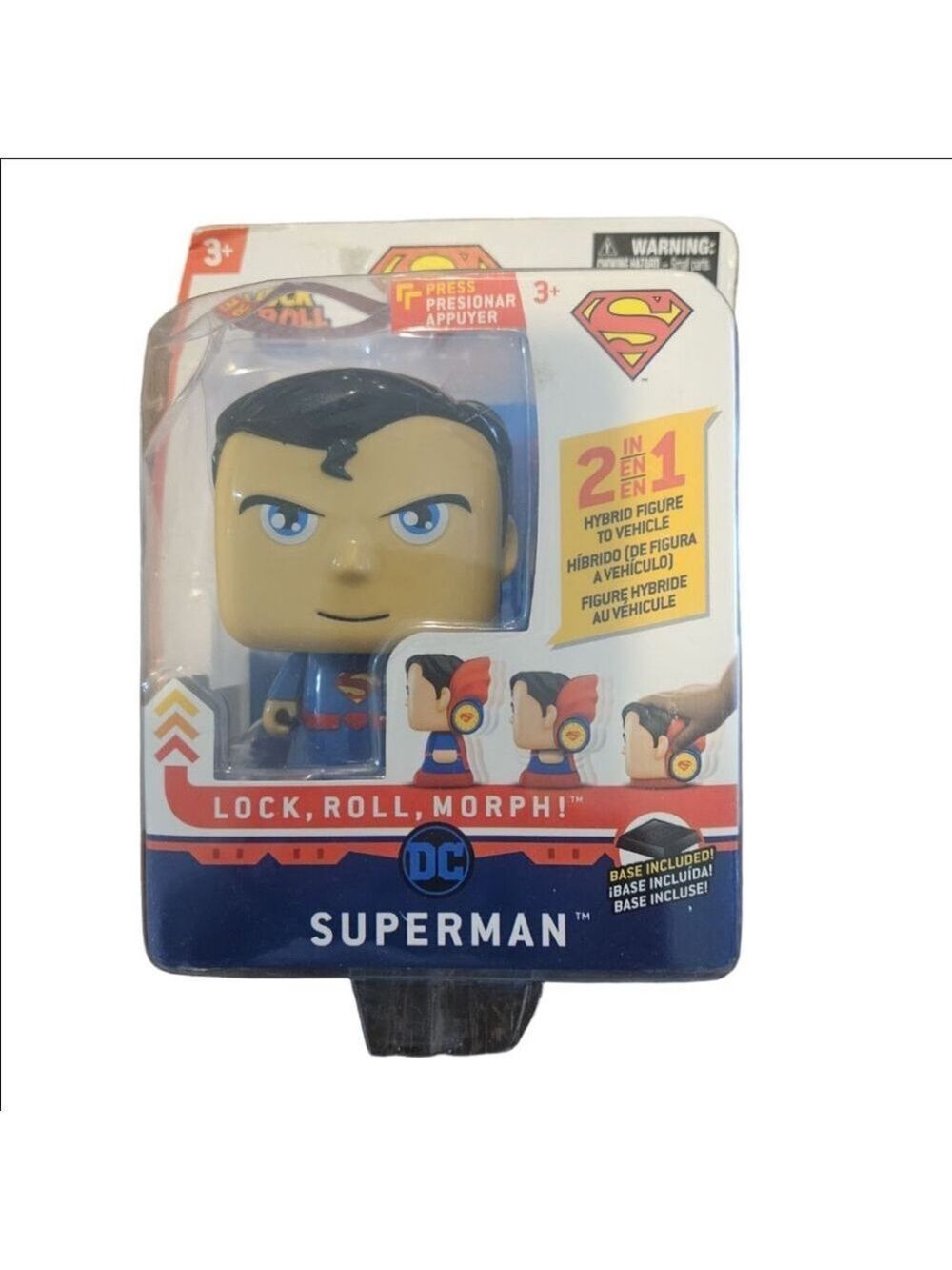 DC Comics Superman Lock N' Roll Action Figure One Size Blue Red